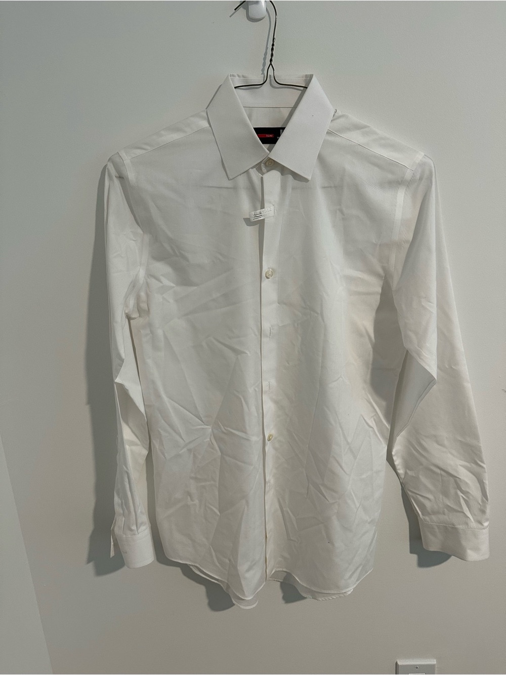 JF Classic White Men's Dress Shirt